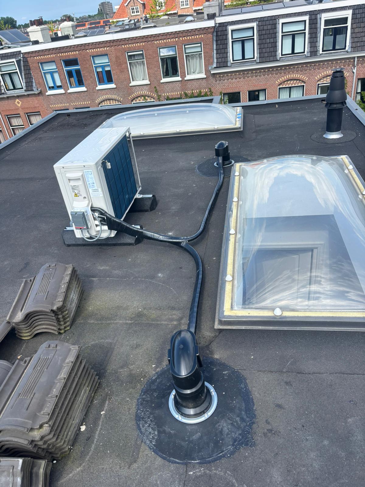 Airco installatie project 5 in Utrecht