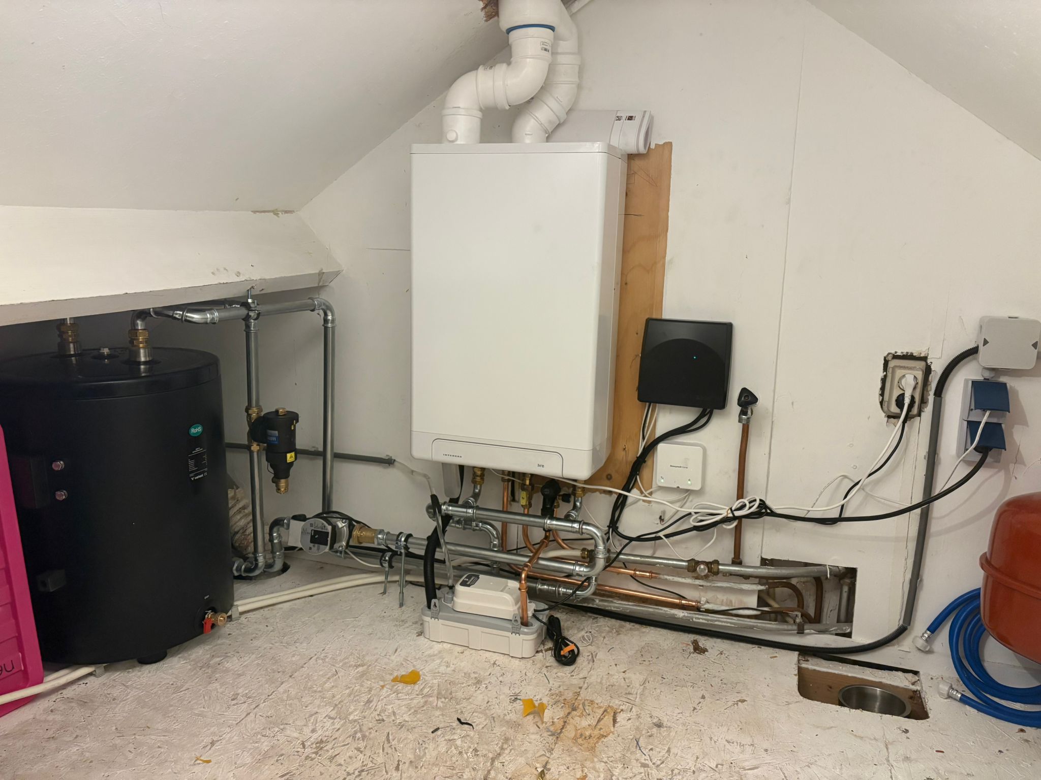 CV-ketel installatie — Overvecht