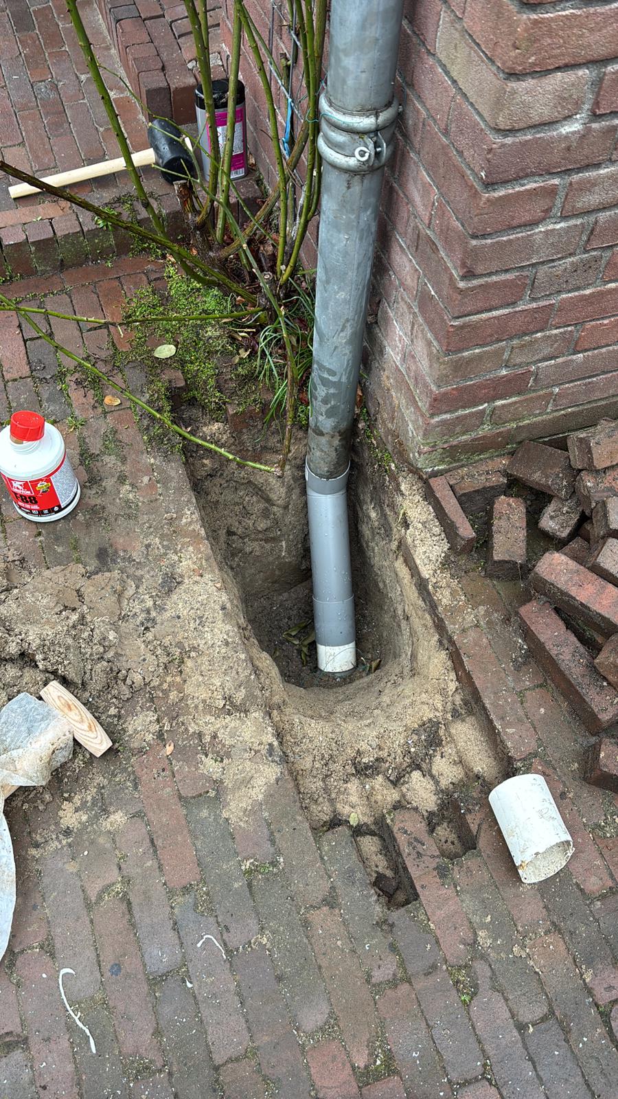 Hemelwaterafvoer (HWA) project 2 in Utrecht