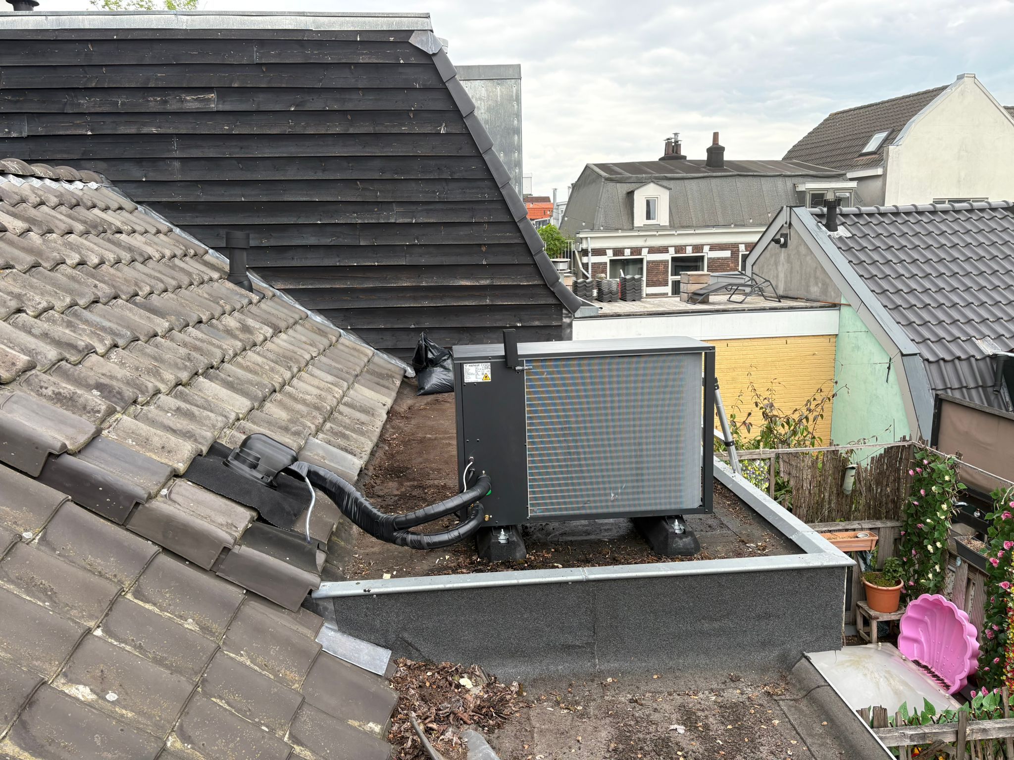Warmtepomp plaatsing — Leidsche Rijn